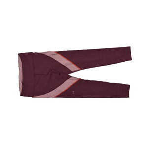 Under Armour Women's Size M Legging Skinny Pants Red Polyester Pull On Solid